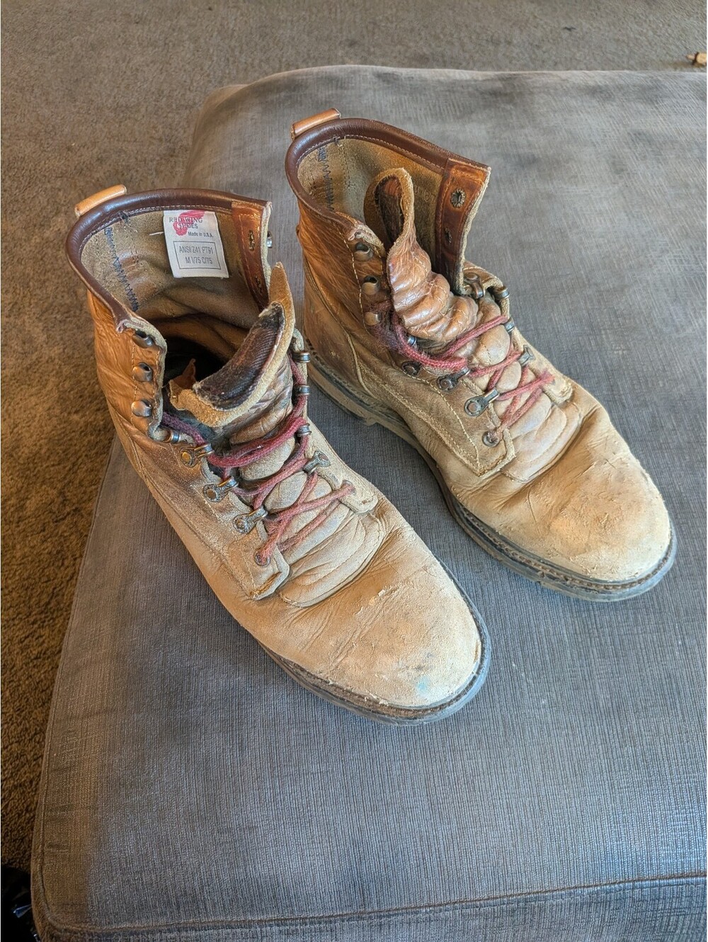 Red Wing Men's steel toe Boots size 11